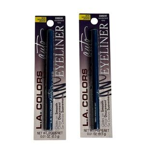LA Colors Auto Eyeliner 2 Pack Wonderland Navy Long Wear